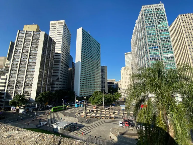 Fachada do prédio da unidade Centro, no Rio de Janeiro